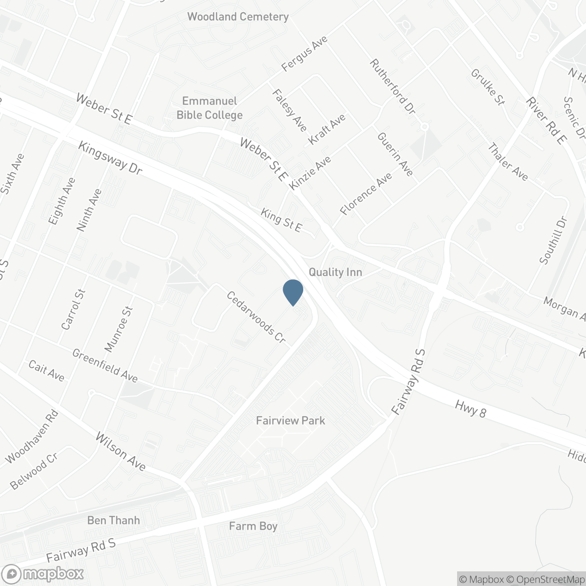 46 CEDARWOODS Crescent Unit# 20, Kitchener, Ontario N2C 2L7